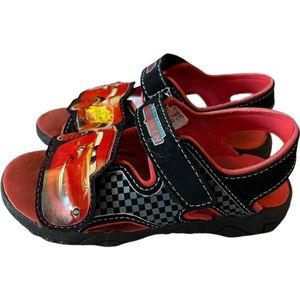 Disney Cars Toddler Sandals Light Up Velcro